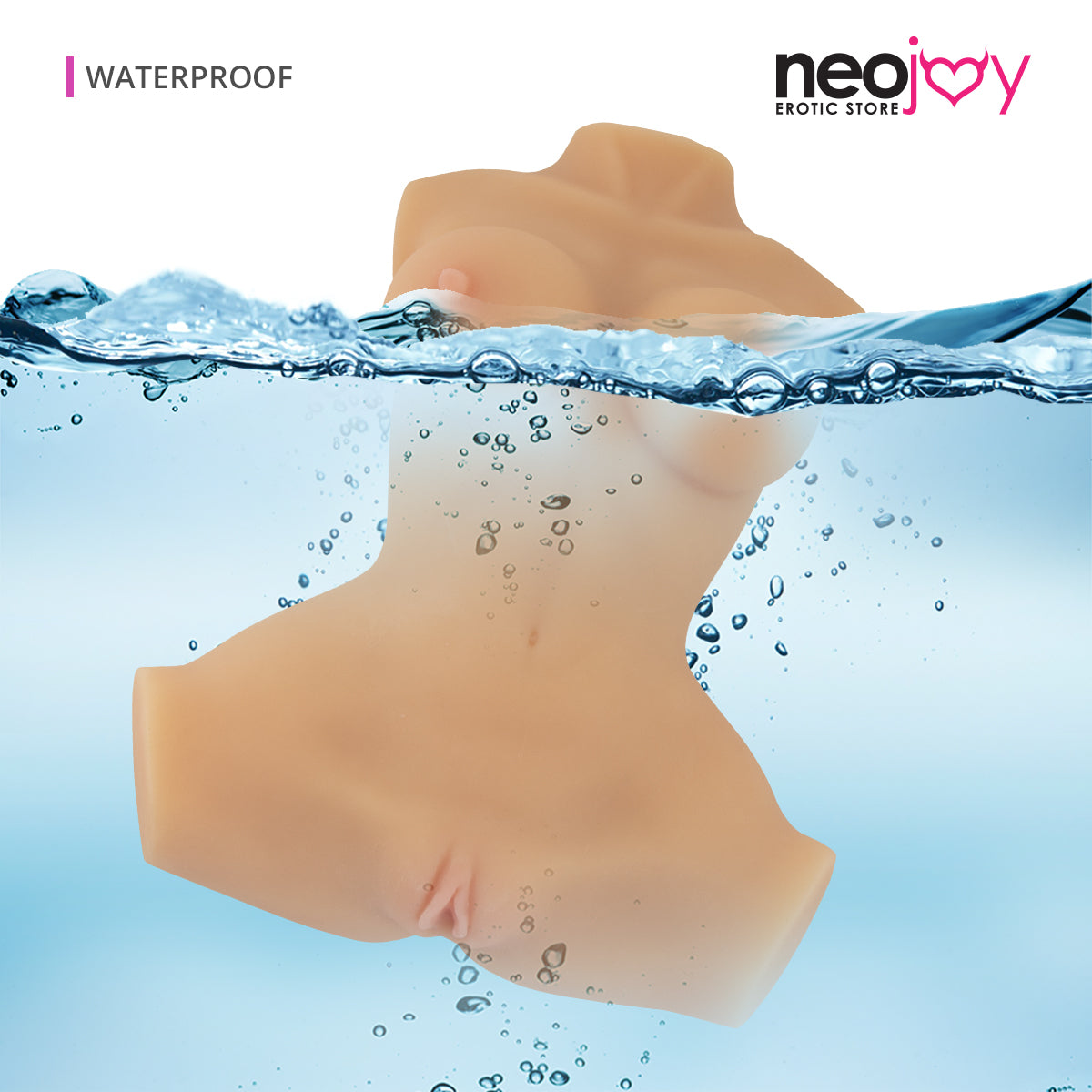 Neojoy Candy Cummin Realistic Sex Doll Vagina and Ass TPE Flesh - Medium - 7.5Kg