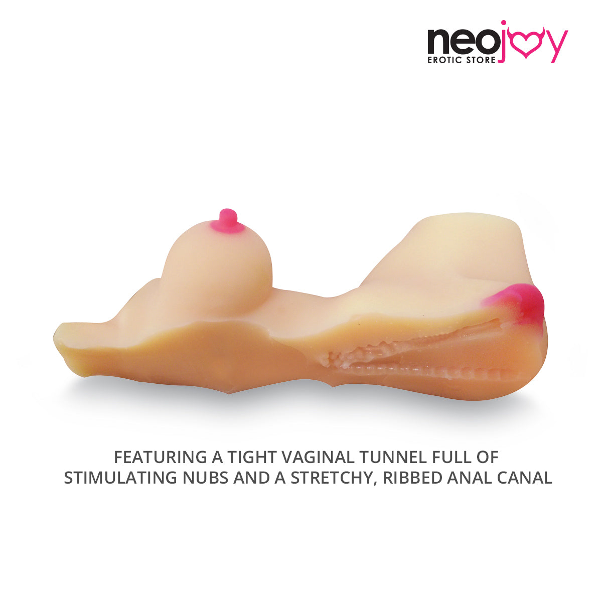 Neojoy Candy Cummin Realistic Sex Doll with Ass & Pussy TPE Flesh - Small 2Kg