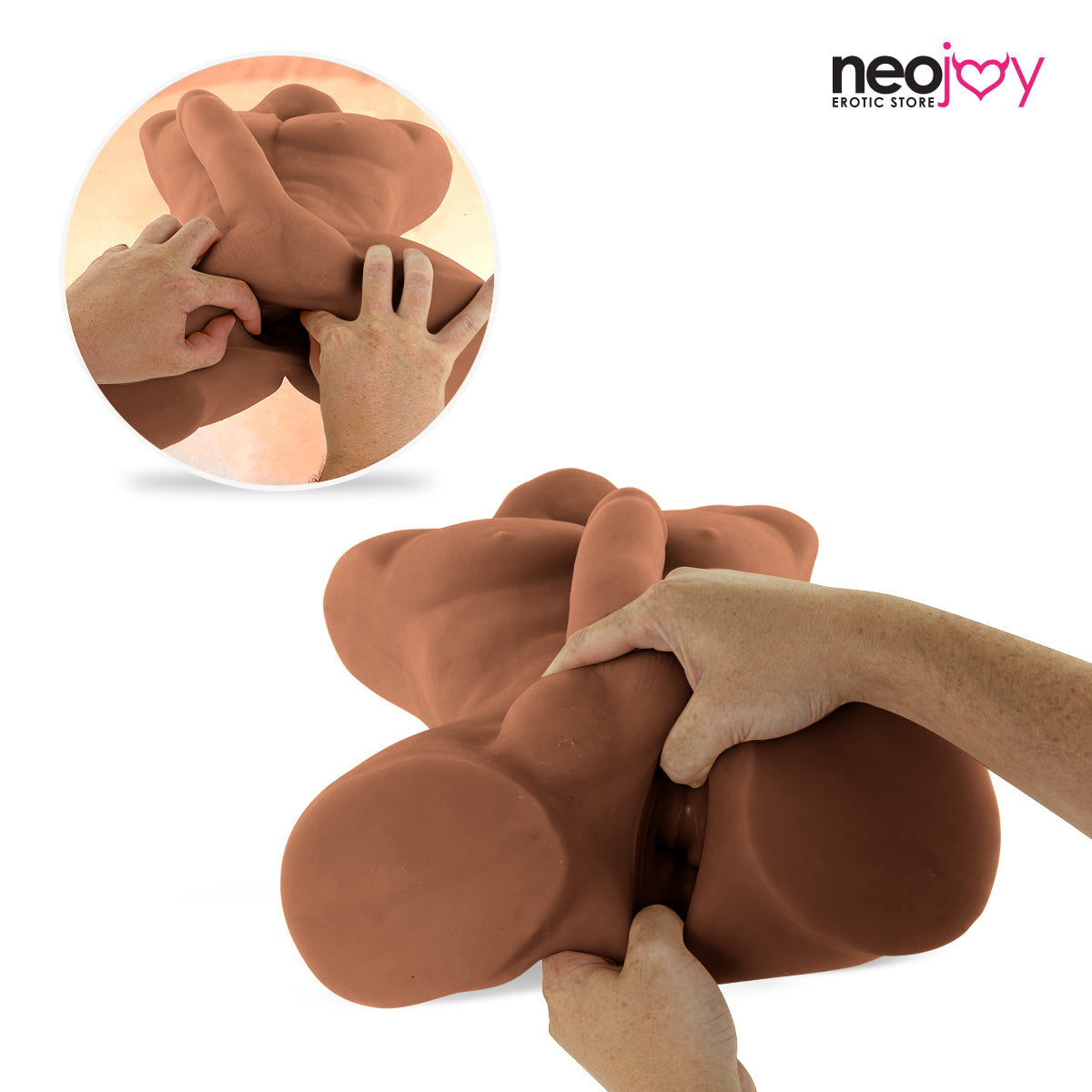 Neojoy Realistic Dildo Male Sex Doll TPE
