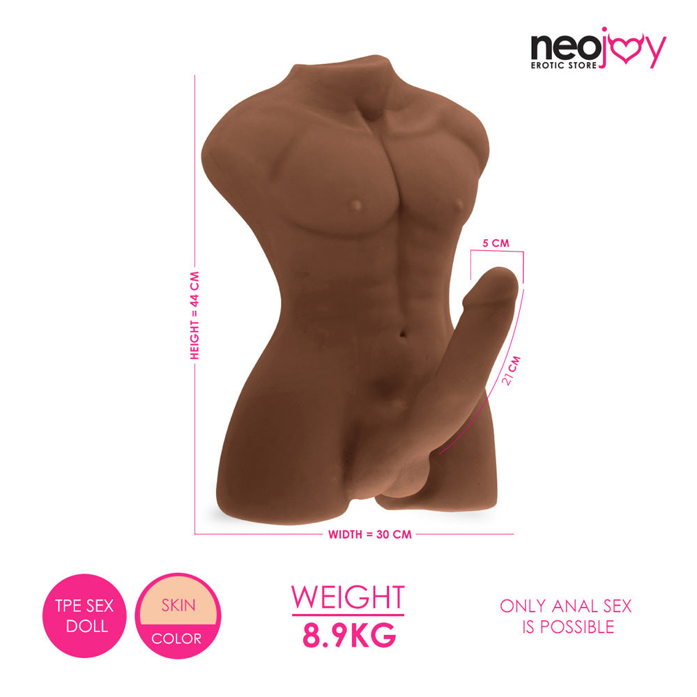 Neojoy Realistic Dildo Male Sex Doll TPE