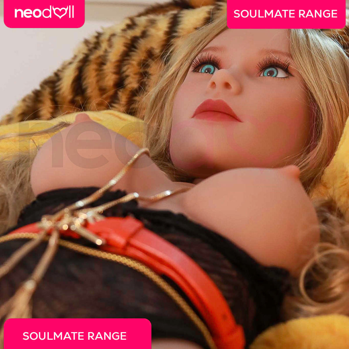 SoulMate Dolls - Eva- Sex Doll Torso - Light Brown - Neodoll Studios