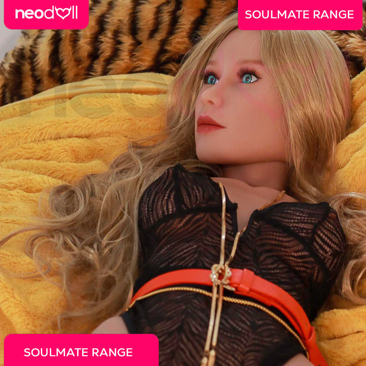 SoulMate Dolls - Eva- Sex Doll Torso - Light Brown - Neodoll Studios