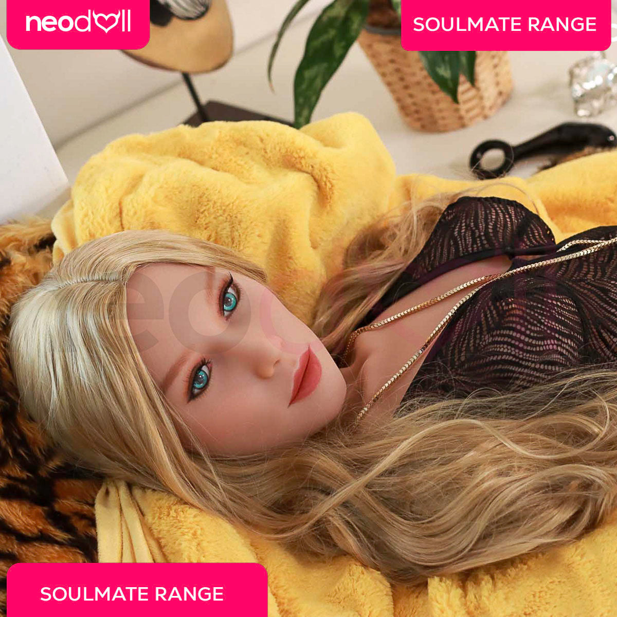 SoulMate Dolls - Eva- Sex Doll Torso - Light Brown - Neodoll Studios