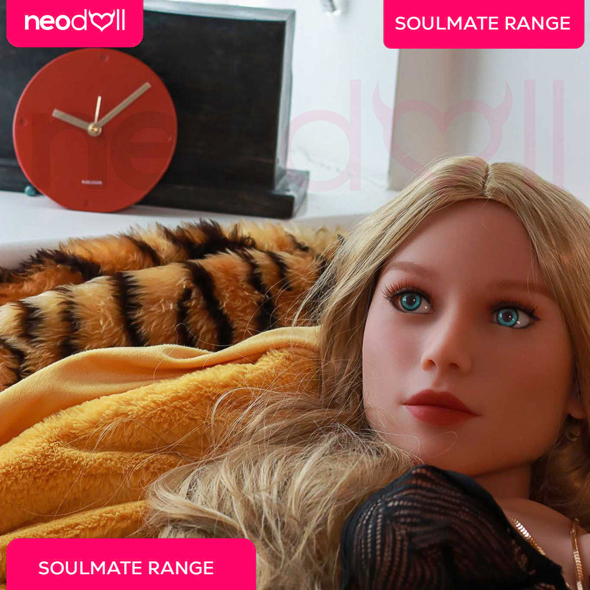 SoulMate Dolls - Eva- Sex Doll Torso - Light Brown - Neodoll Studios