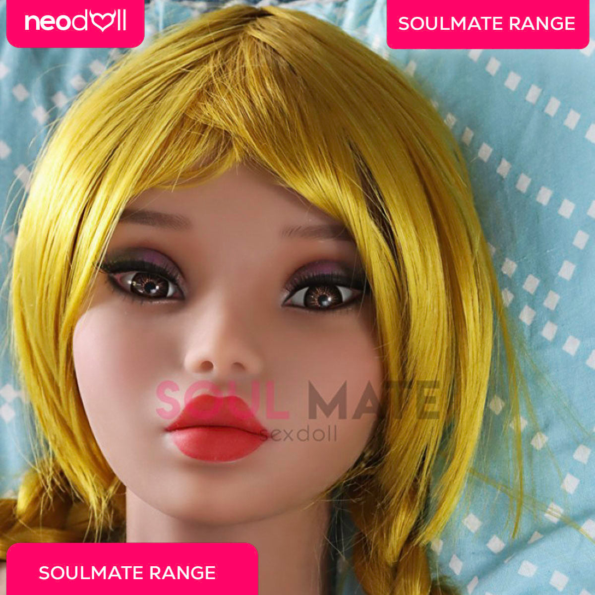 SoulMate Dolls - Eden Head With Sex Doll Torso - Light Brown