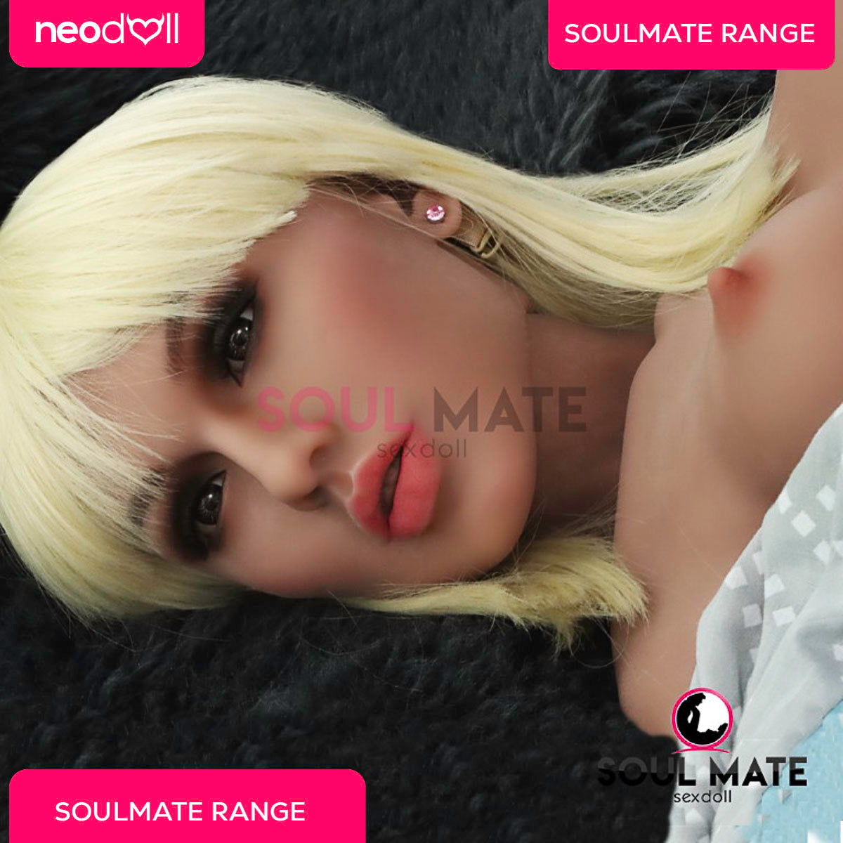 SoulMate Dolls - Ayla Head With Sex Doll Torso - Light Brown
