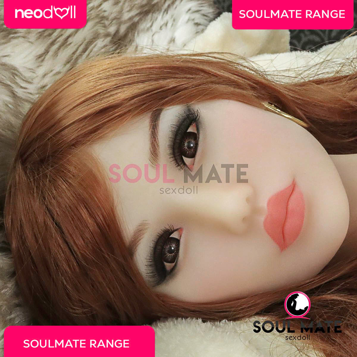 Soulmate Dolls - Arabella Head With Sex Doll Torso - White