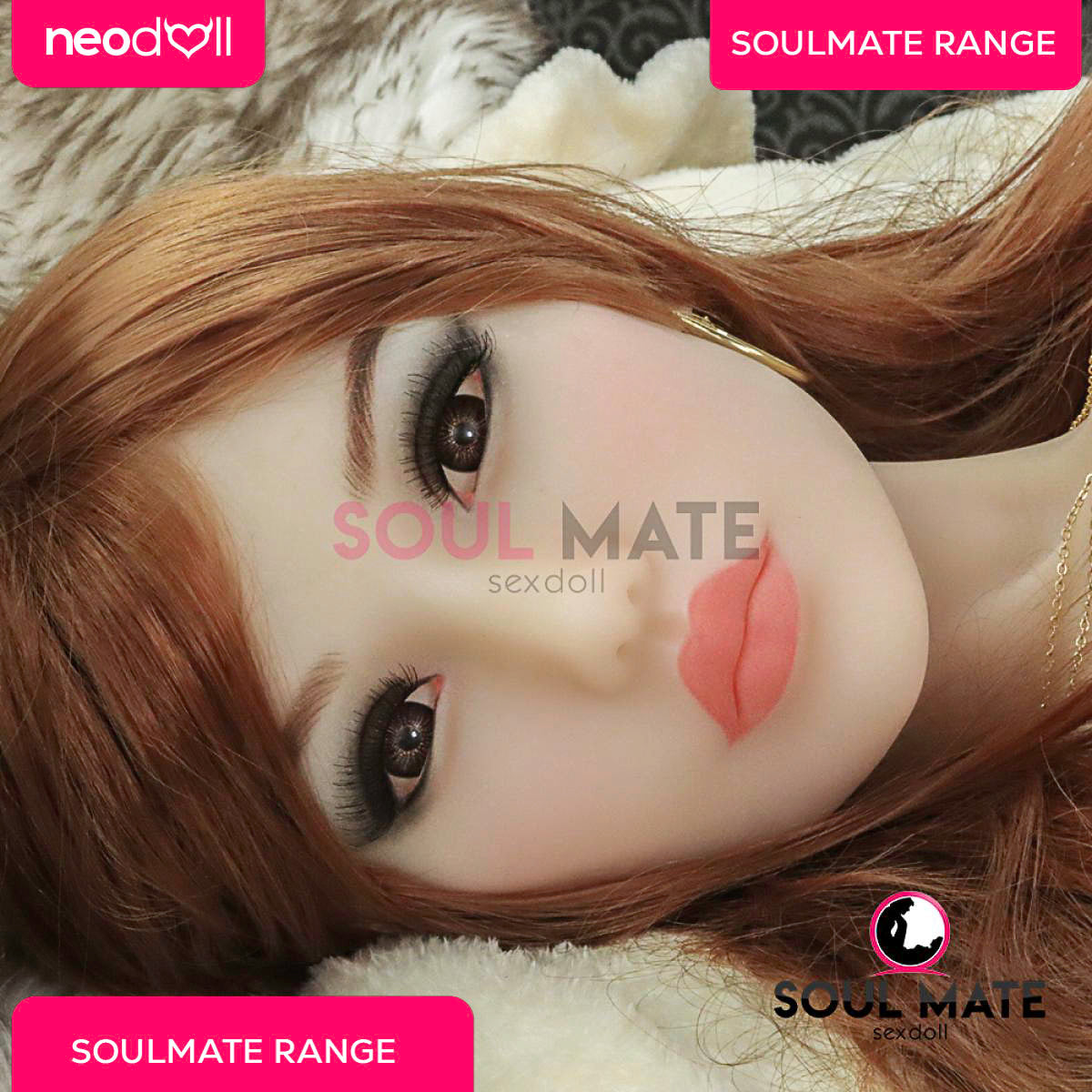 Soulmate Dolls - Arabella Head With Sex Doll Torso - White