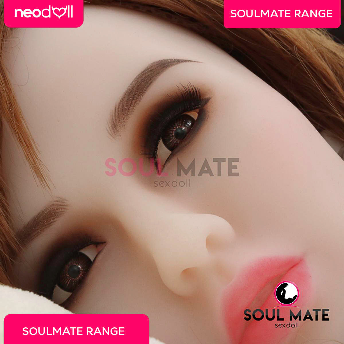 Soulmate Dolls - Ayla Head With Sex Doll Torso - White