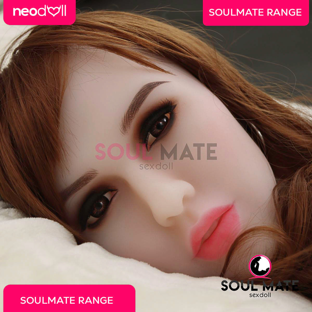 Soulmate Dolls - Ayla Head With Sex Doll Torso - White