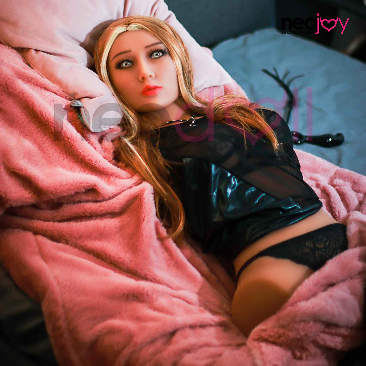 Neojoy Easy Torso With Girlfriend Donna Head - Realistic Sex Doll Torso With Head Connector - Tan - 17kg