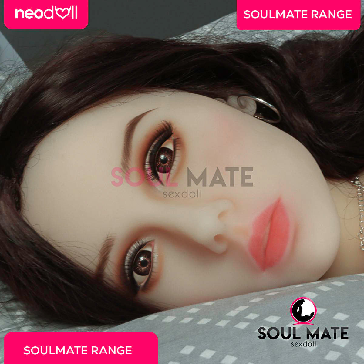 Soulmate Dolls - Alexis Head With Sex Doll Torso - White