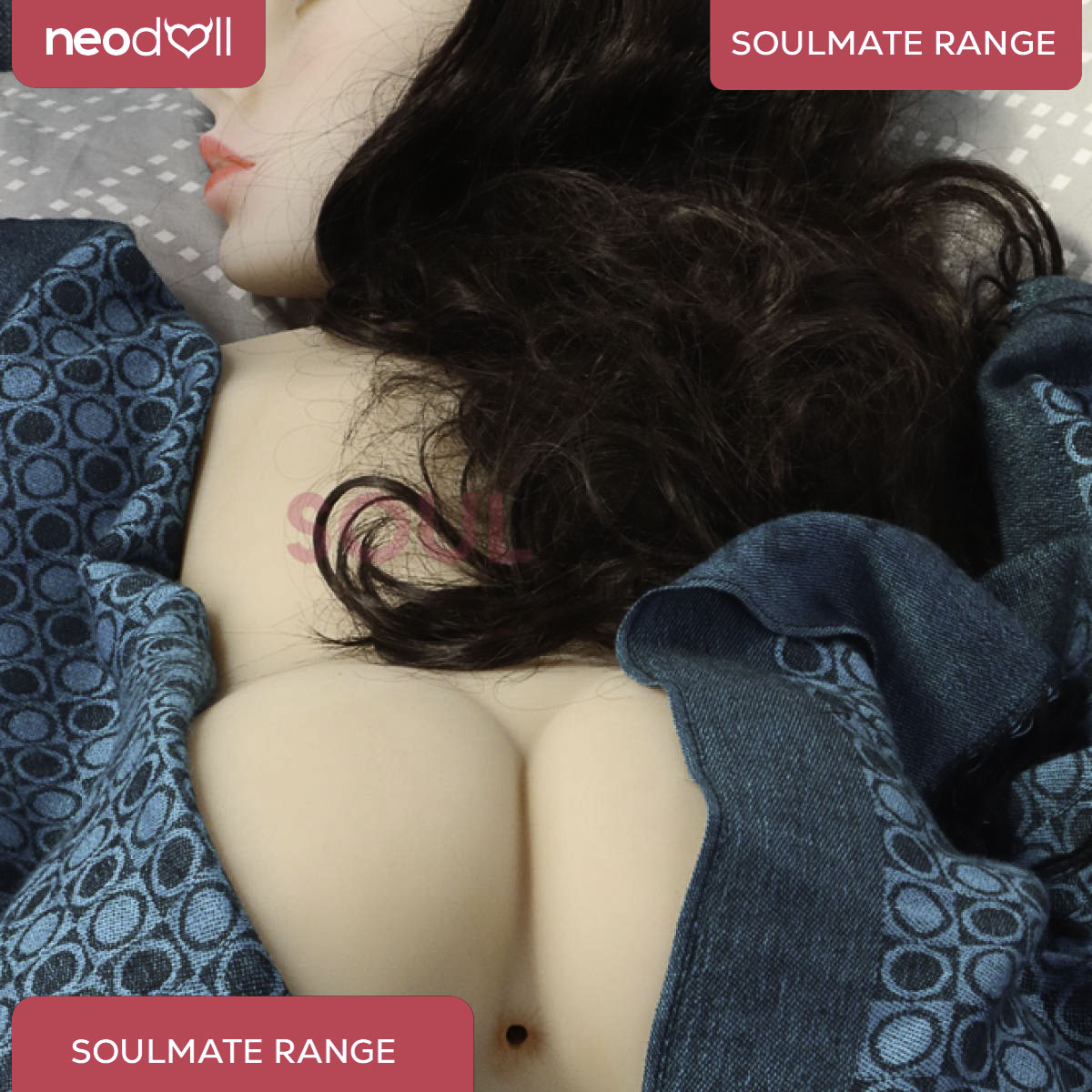 Soulmate Dolls - Alexis Head With Sex Doll Torso - White
