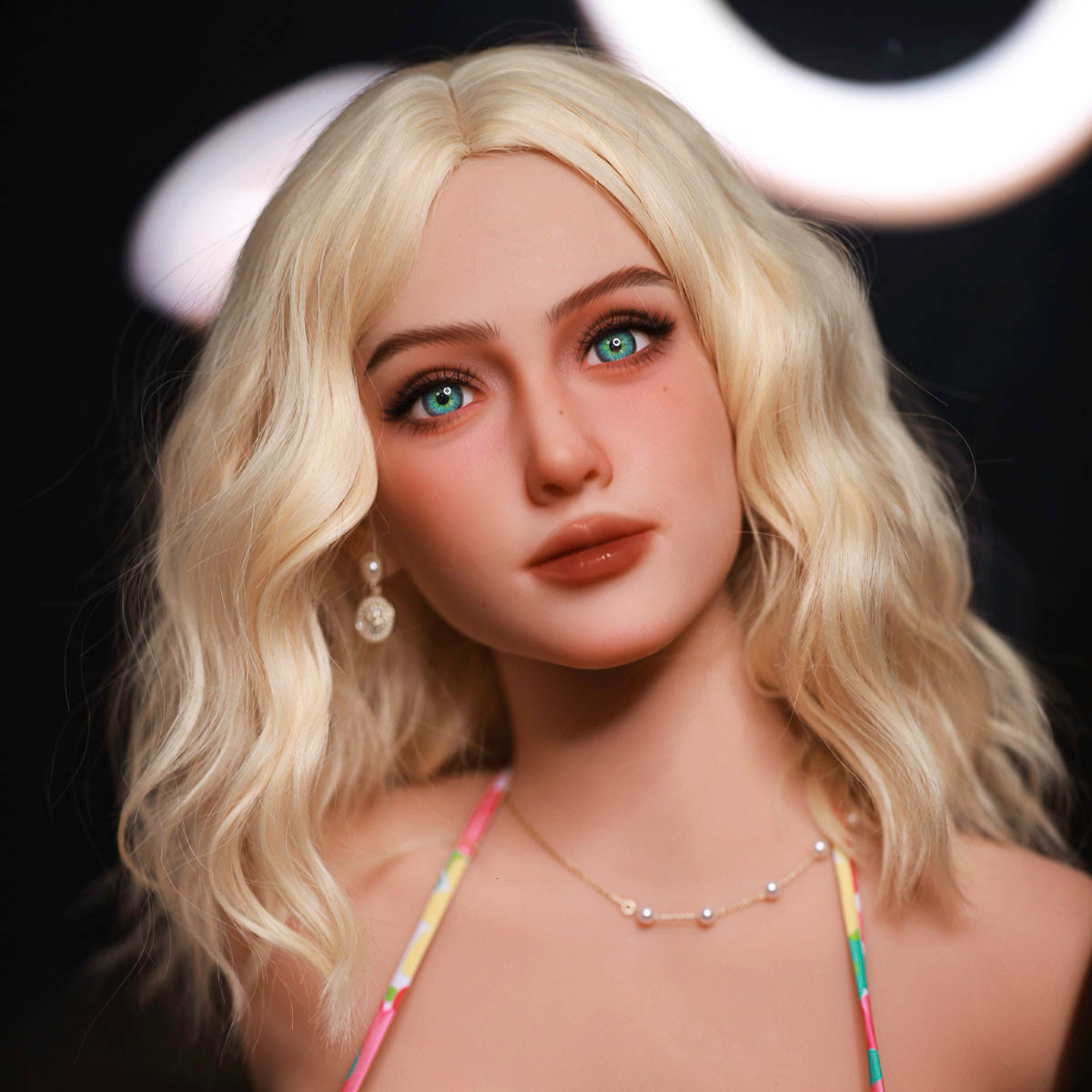 Firedoll - Allie - Sex Doll Head - M16 Compatible - Light-Tan