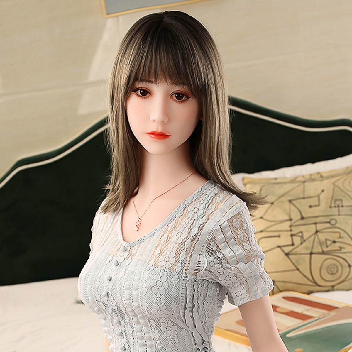 Firedoll - Ayumi - Sex Doll Head - M16 Compatible - Natural