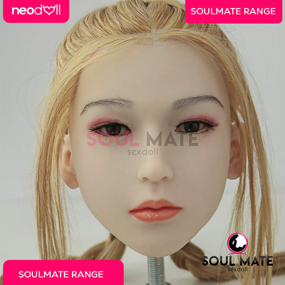 Soulmate Dolls - Silicone Daniela Head With Sex Doll Torso - White