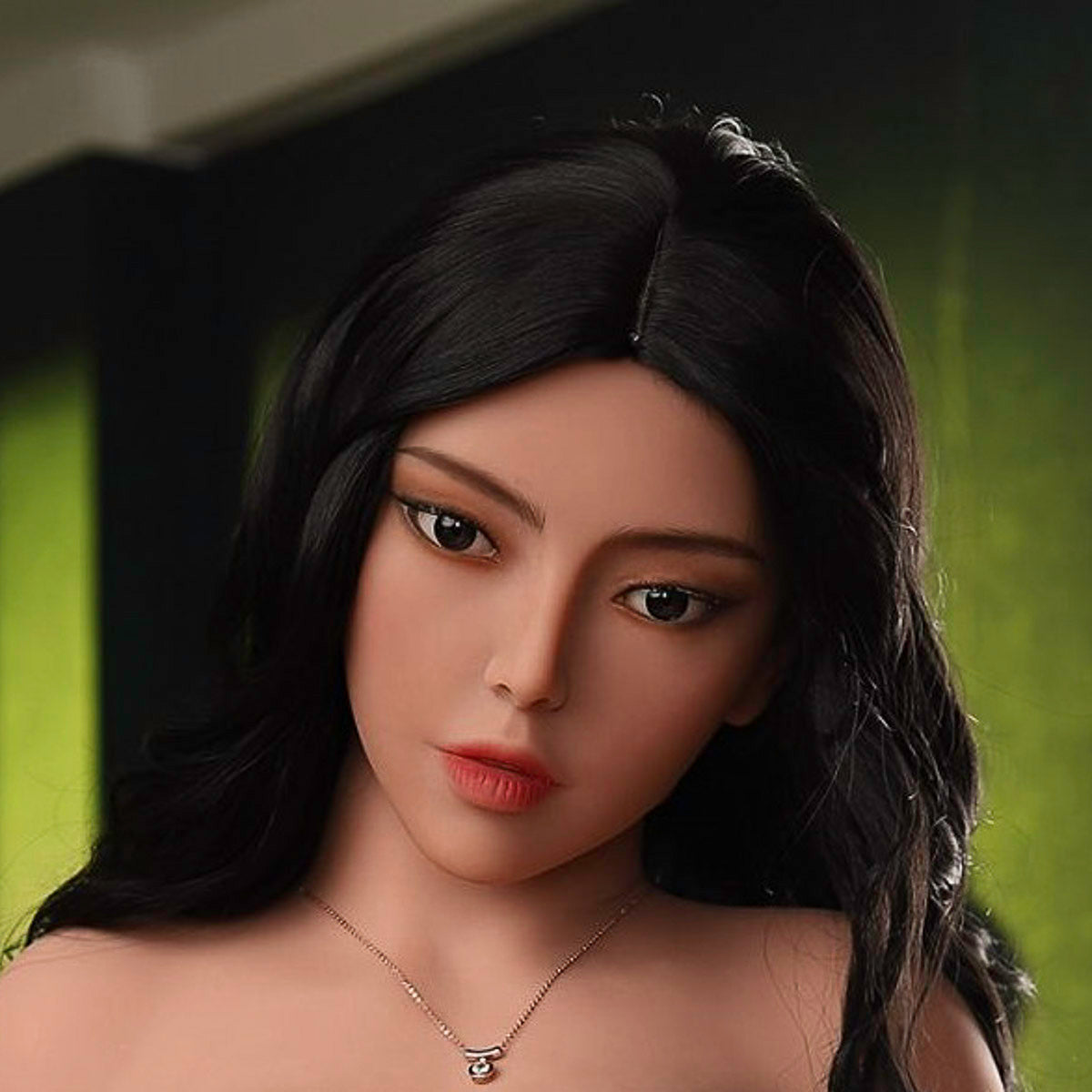 Fire Doll - Justine - Sex Doll Head - Light Tan