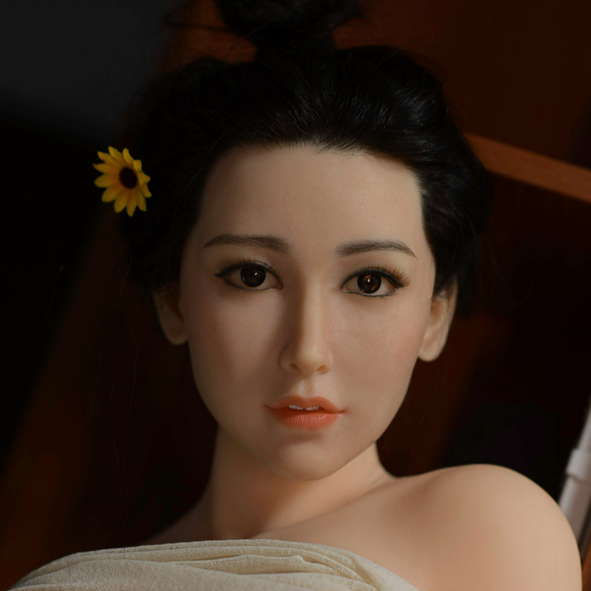 Neodoll Allure Riley - Sex Doll Head - M16 Compatible - Natural