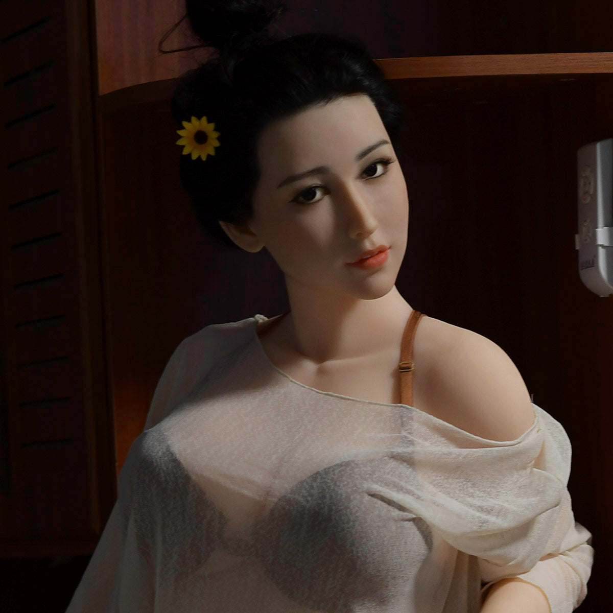 Neodoll Allure Riley - Sex Doll Head - M16 Compatible - Natural