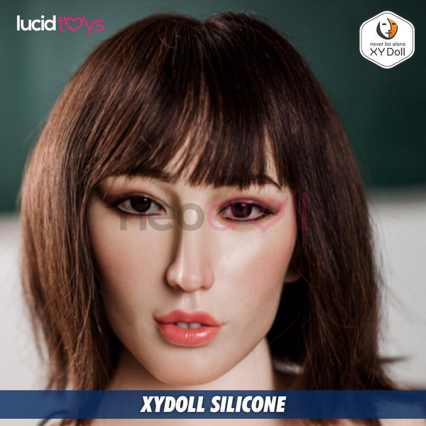 XYDoll - Angelina - Sex Doll Head - M16 Compatible - Natural - Lucidtoys