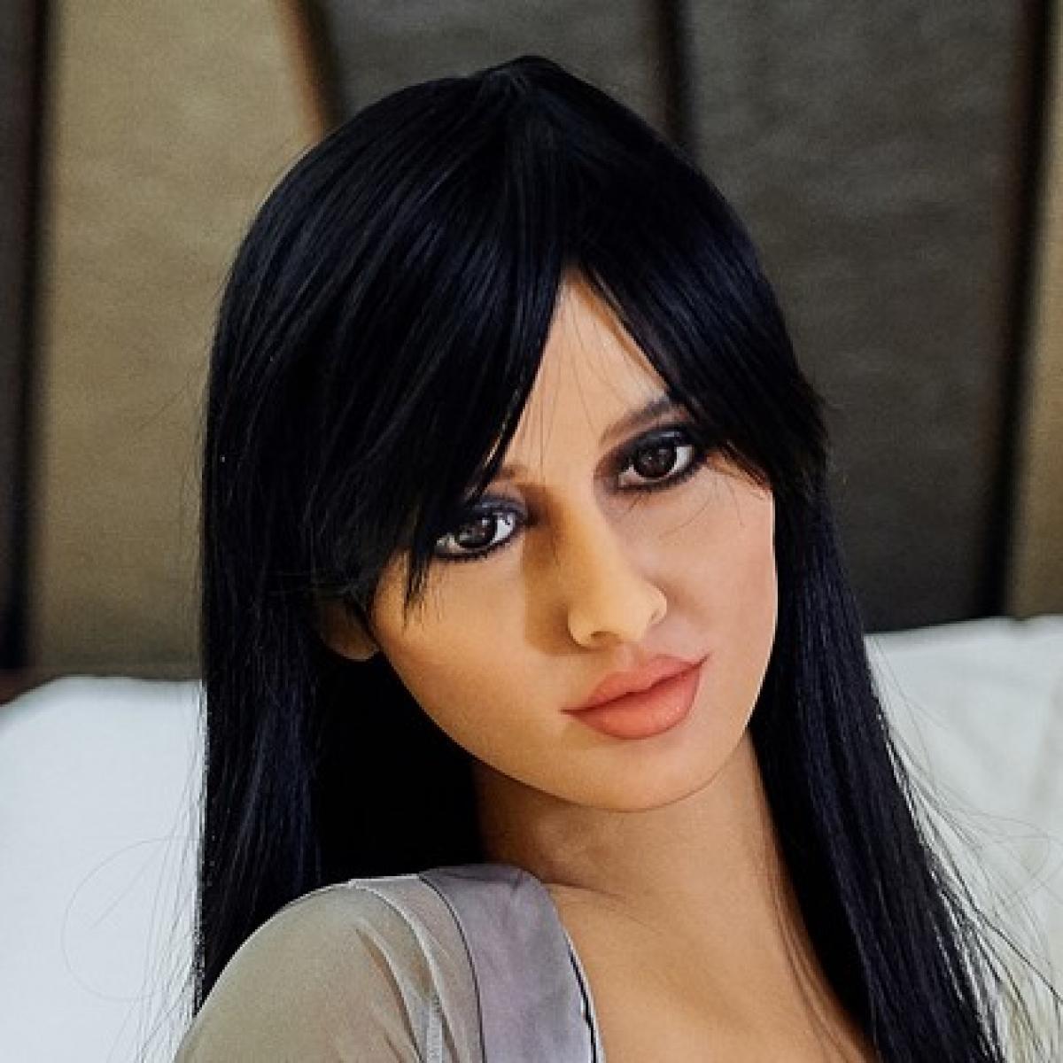 Neodoll Racy Doris - Sex Doll Head - M16 Compatible - Tan - Lucidtoys