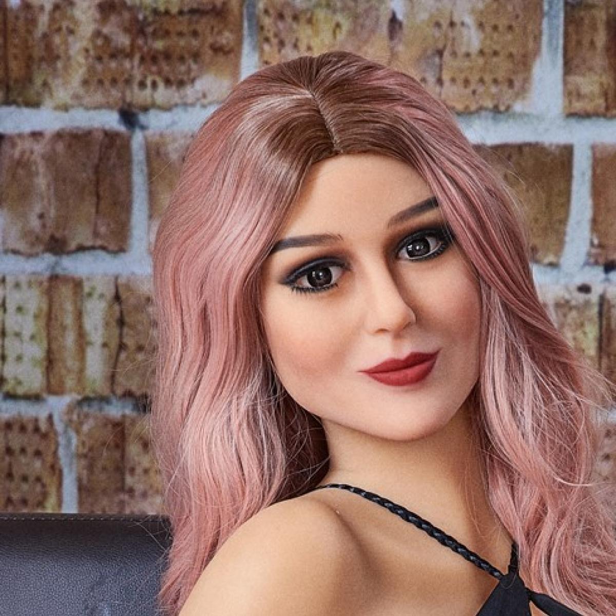 Neodoll Racy Lisa - Sex Doll Head - M16 Compatible - Tan - Lucidtoys