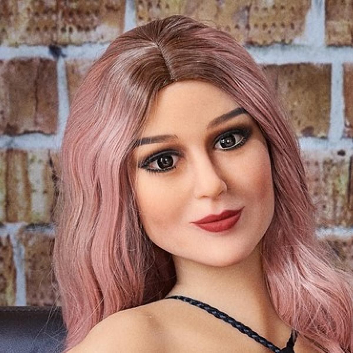 Neodoll Racy Lisa - Sex Doll Head - M16 Compatible - Tan - Lucidtoys