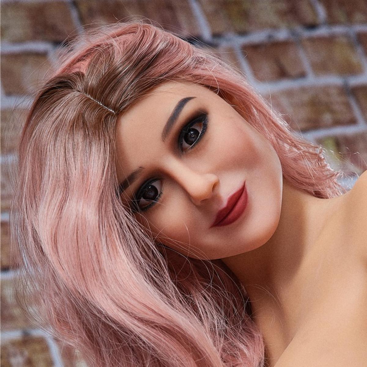 Neodoll Racy Lisa - Sex Doll Head - M16 Compatible - Tan - Lucidtoys