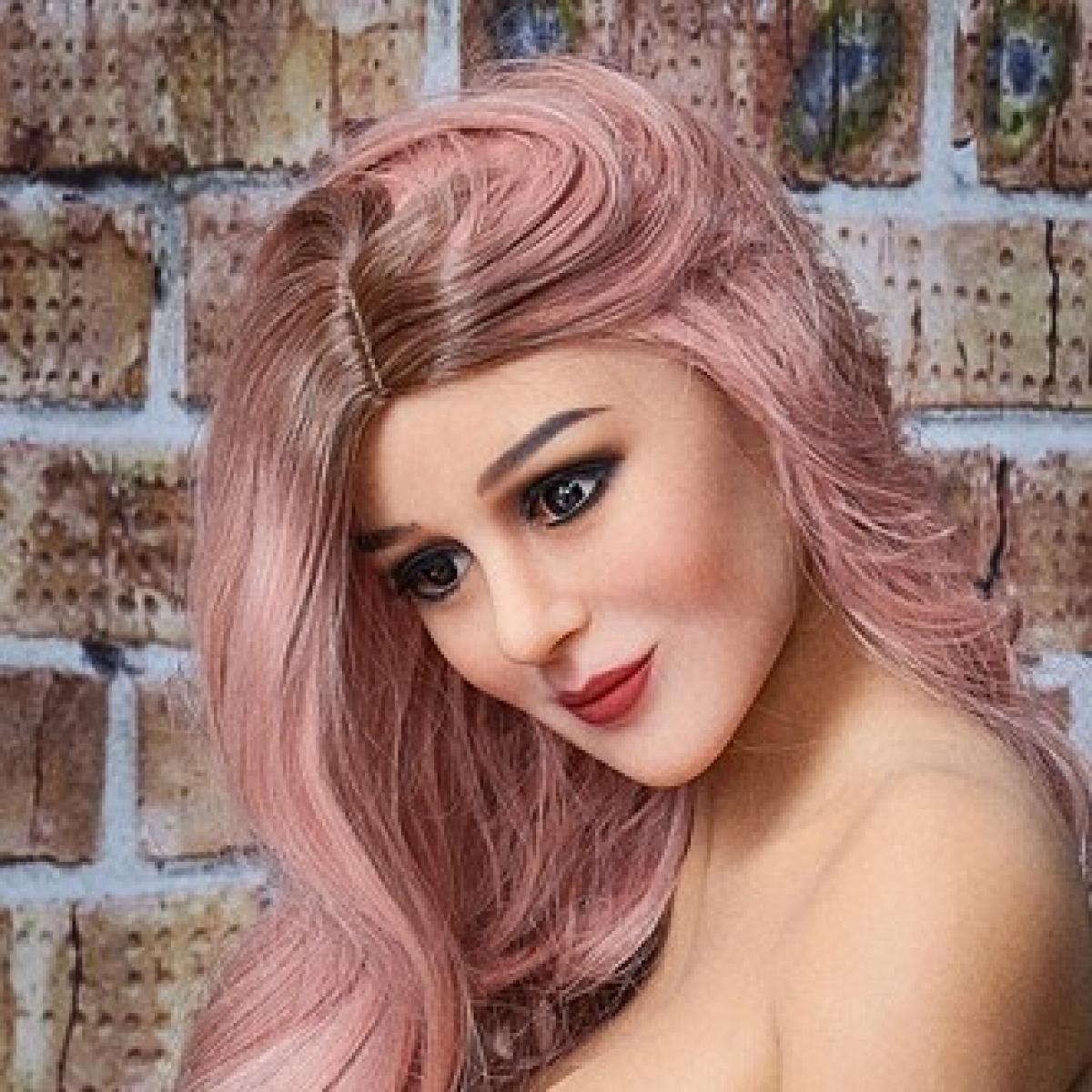 Neodoll Racy Lisa - Sex Doll Head - M16 Compatible - Tan - Lucidtoys