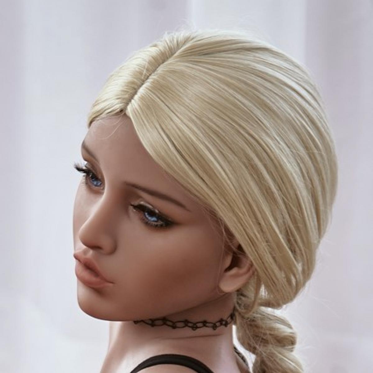 Neodoll Racy Victoria - Sex Doll Head - M16 Compatible - Brown - Lucidtoys