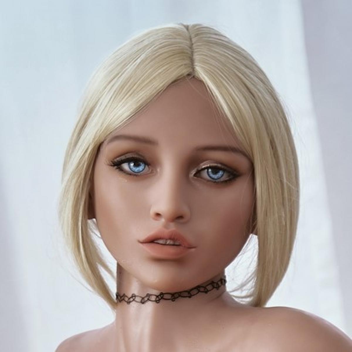 Neodoll Racy Victoria - Sex Doll Head - M16 Compatible - Brown - Lucidtoys