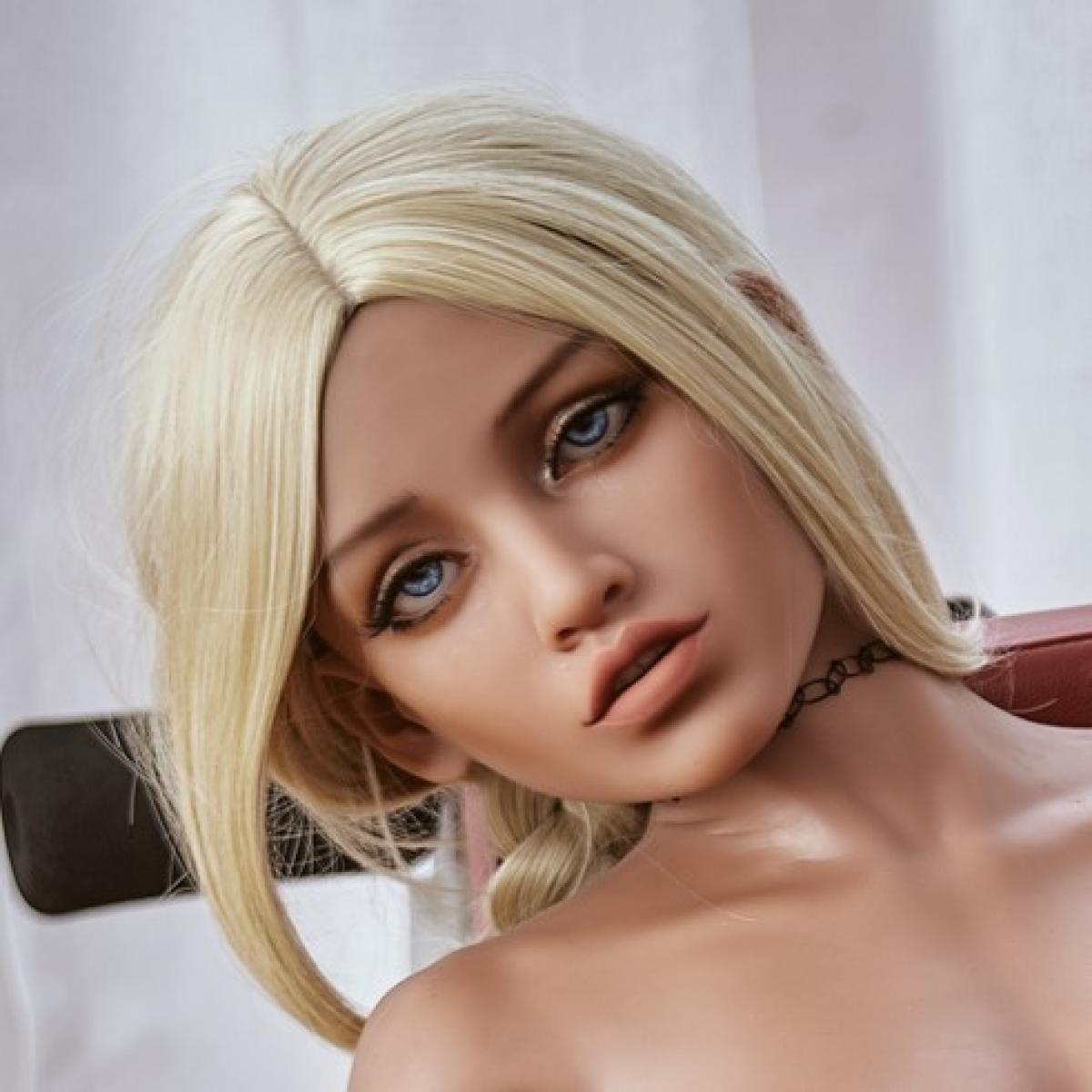 Neodoll Racy Victoria - Sex Doll Head - M16 Compatible - Brown - Lucidtoys