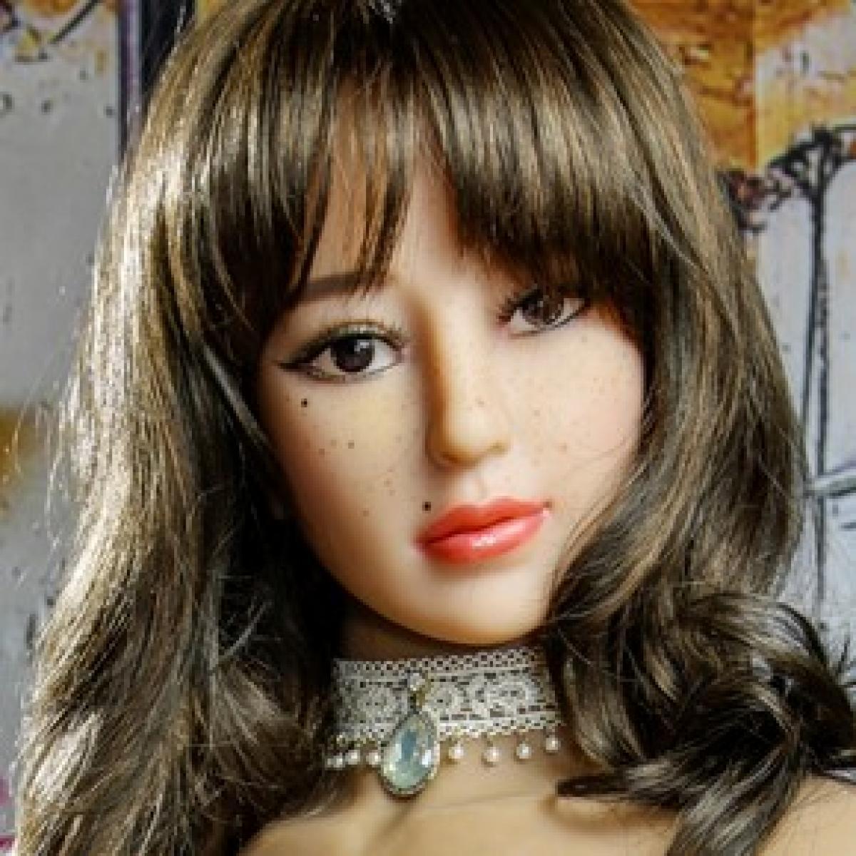 Neodoll Sweet Heart Janice - Sex Doll Head - M16 Compatible - Tan - Lucidtoys