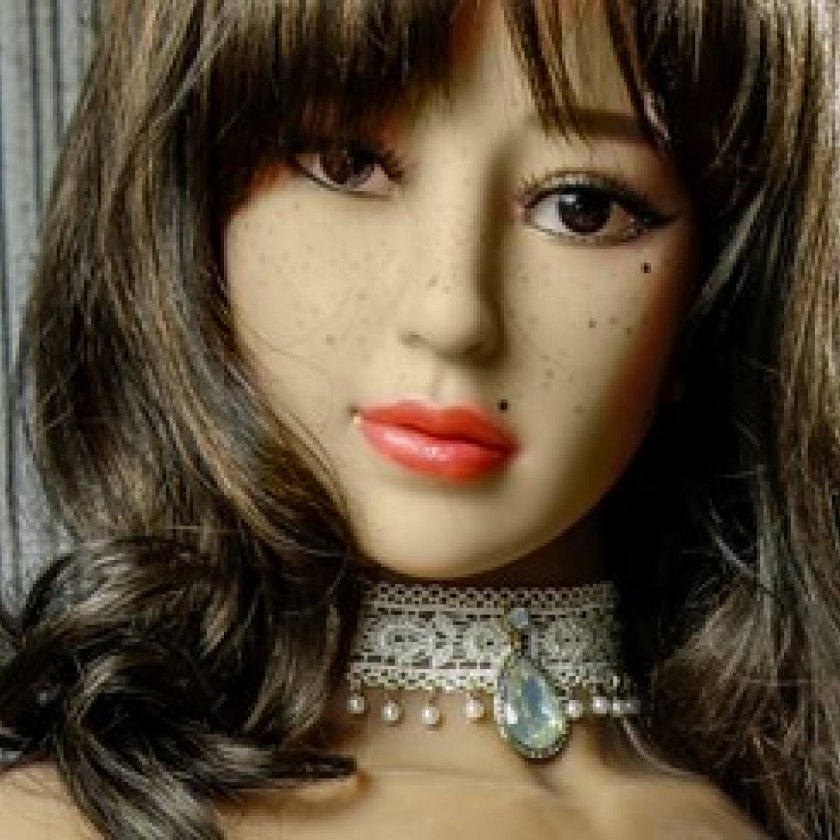Neodoll Sweet Heart Janice - Sex Doll Head - M16 Compatible - Tan - Lucidtoys