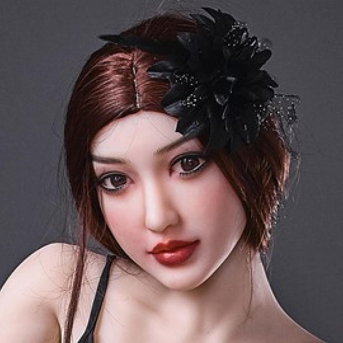 Neodoll Racy - Mika - Sex Doll Head - M16 Compatible - White - Lucidtoys