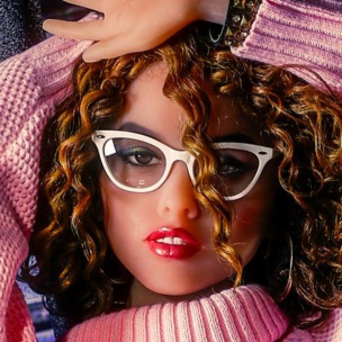Neodoll Racy Selina - Sex Doll Head - M16 Compatible - Light Brown - Lucidtoys