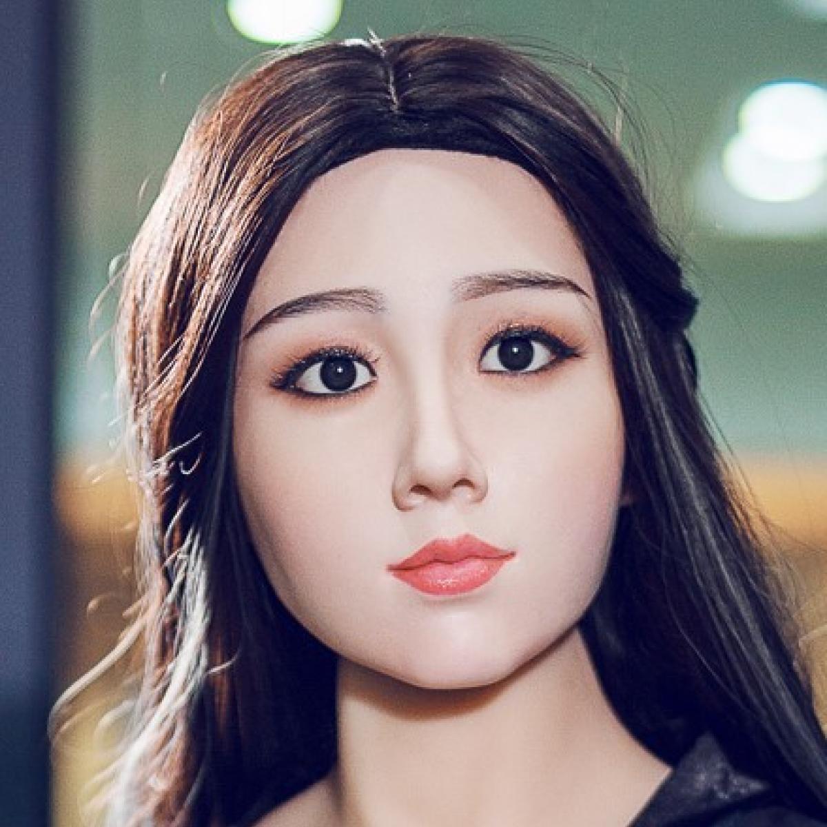 XYDoll - Leila - Sex Doll Head - M16 Compatible - Tan - Lucidtoys