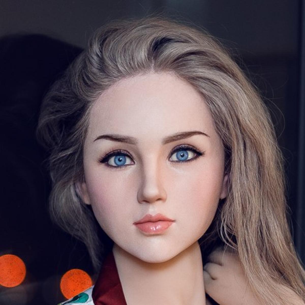 XYDoll - Misa - Sex Doll Head - M16 Compatible - Natural - Lucidtoys