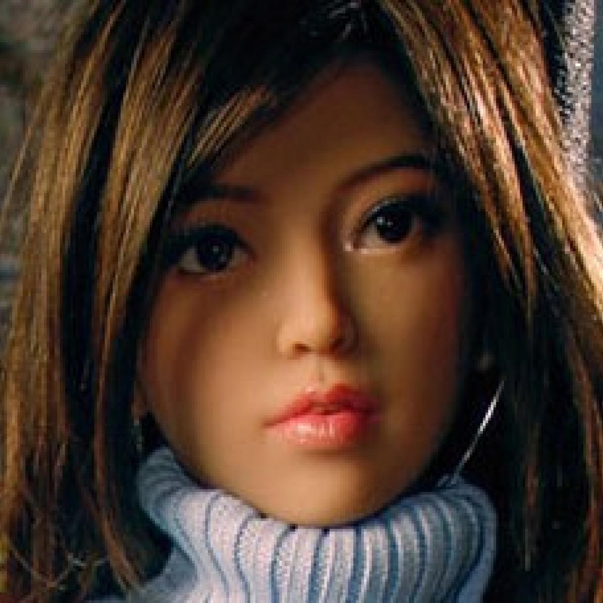 Neodoll Allure - 26 - Sex Doll Head - M16 Compatible - Tan - Lucidtoys