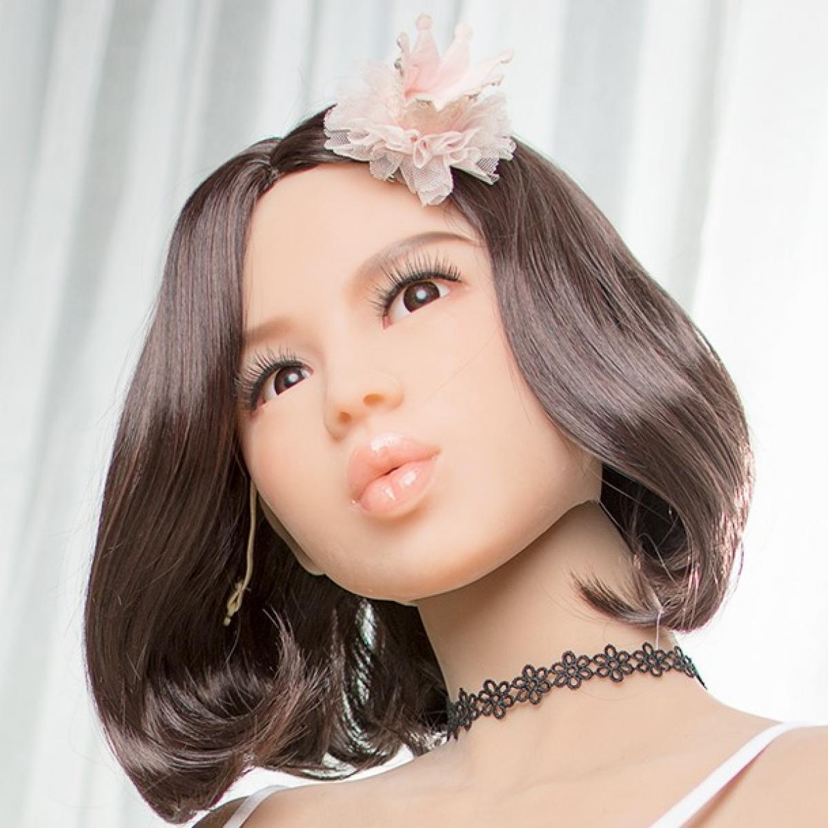 Allure - Sex Doll Head - M16 Compatible - Tan - Lucidtoys
