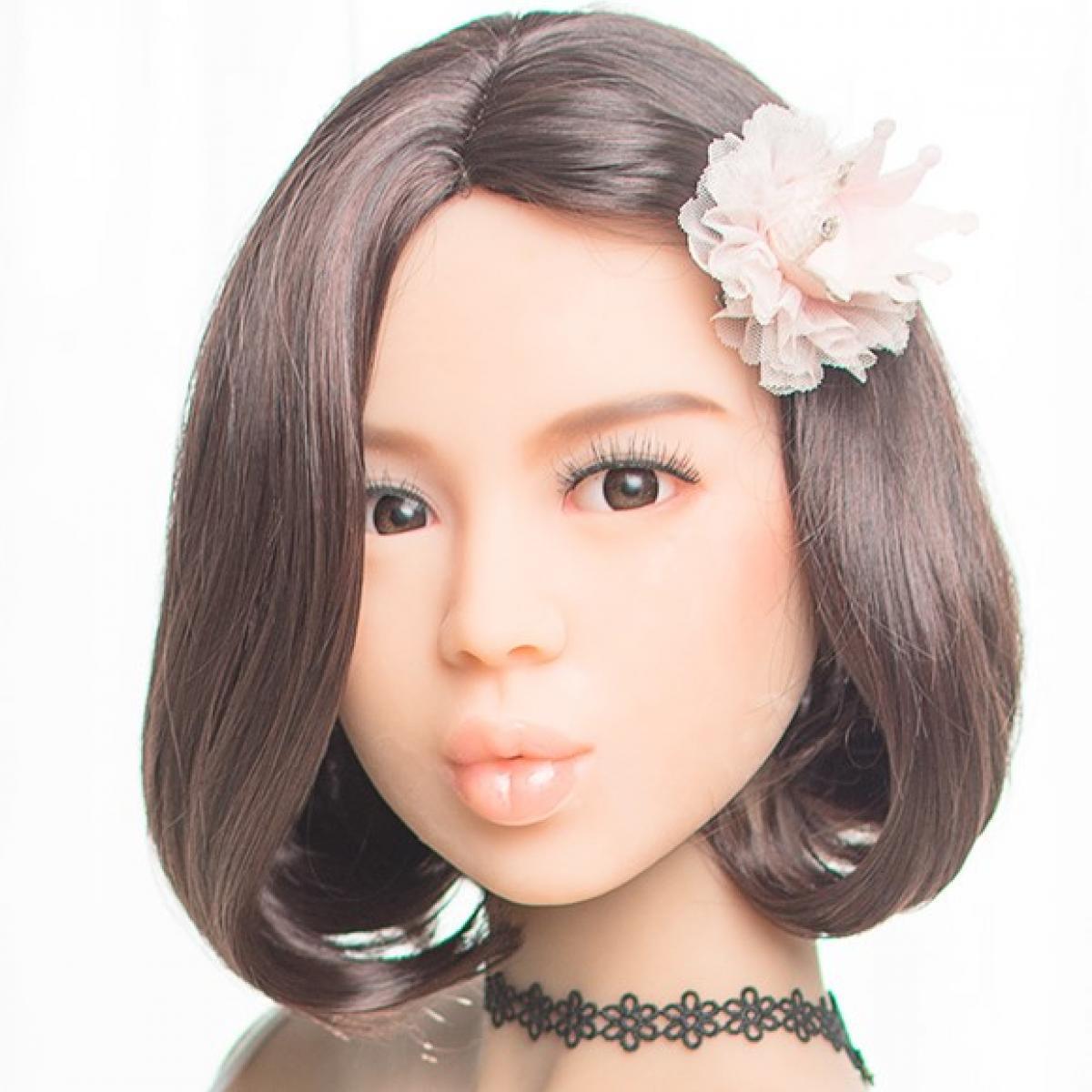 Allure - Sex Doll Head - M16 Compatible - Tan - Lucidtoys