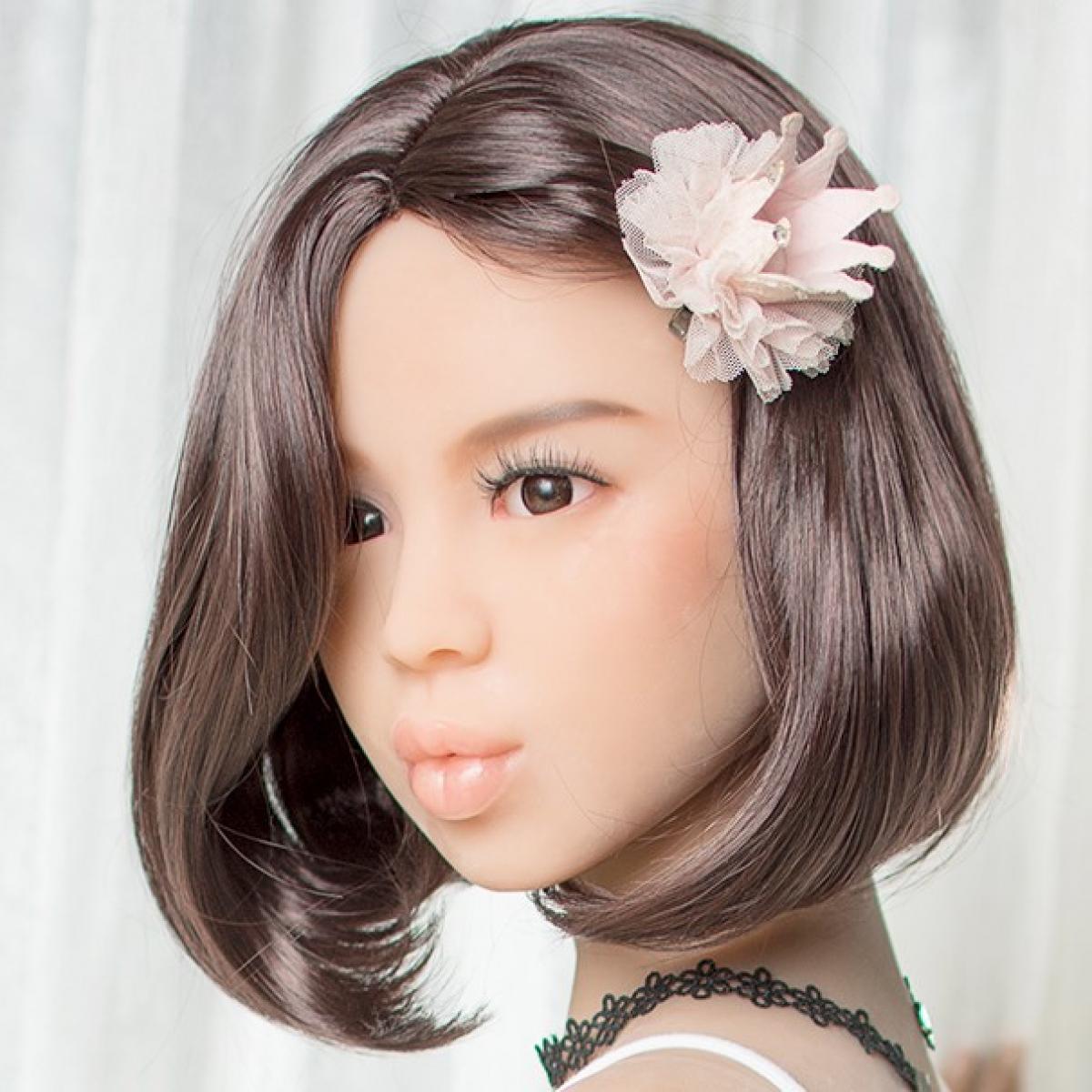 Allure - Sex Doll Head - M16 Compatible - Tan - Lucidtoys