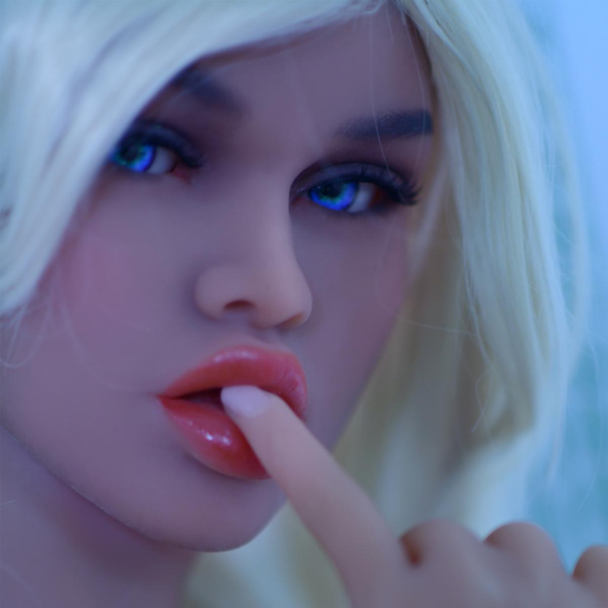 Allure 160 Head - Sex Doll Head - M16 Compatible - Tan - Lucidtoys