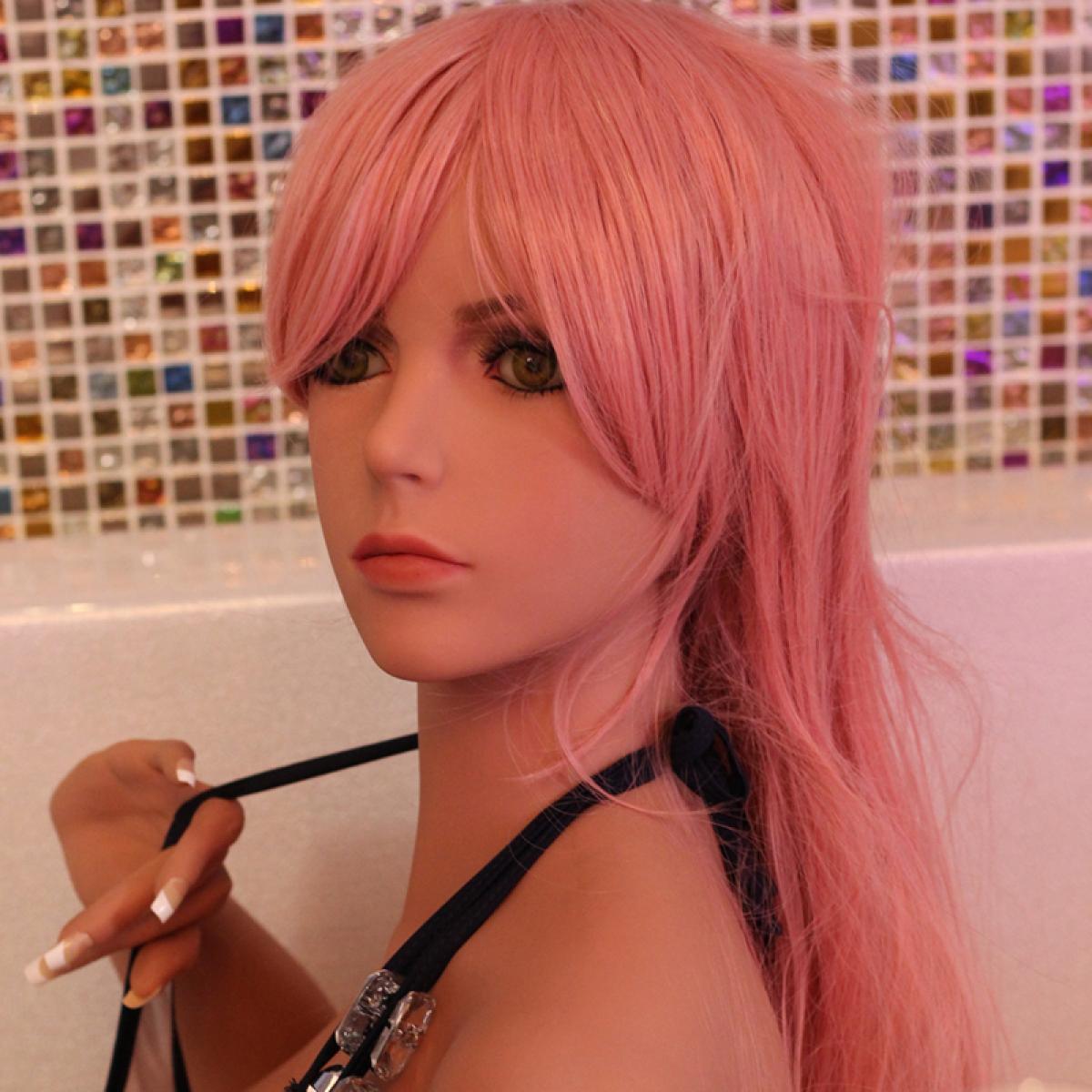 Neodoll Finest - Sex Doll Head - 70 - M16 Compatible - Tan - Lucidtoys
