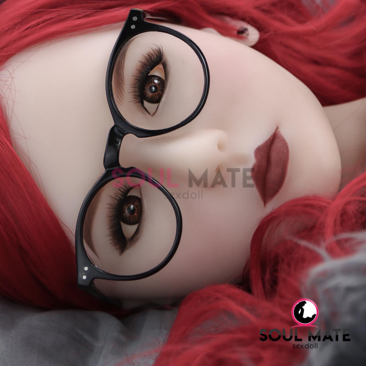 Soulmate Dolls - Emersyn Head With Sex Doll Torso - White - Lucidtoys
