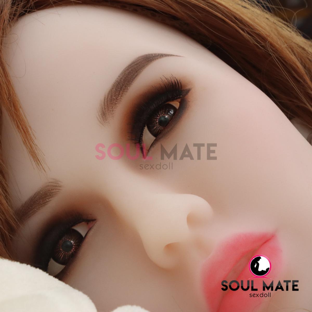 SoulMate Dolls - Ayla Head - Sex Doll Heads - White - Lucidtoys