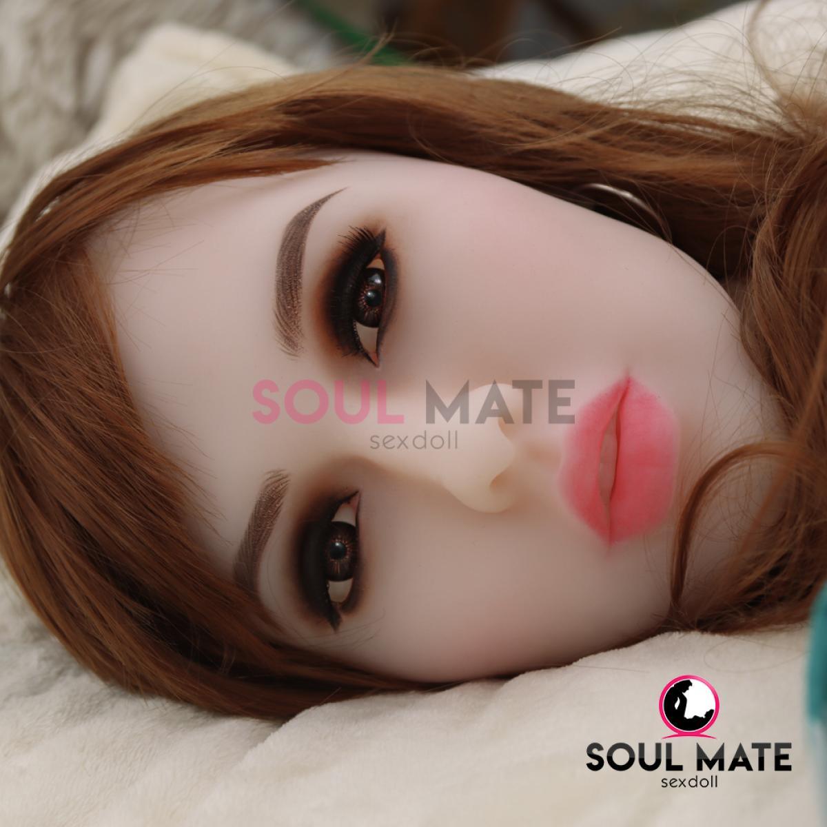 SoulMate Dolls - Ayla Head - Sex Doll Heads - White - Lucidtoys