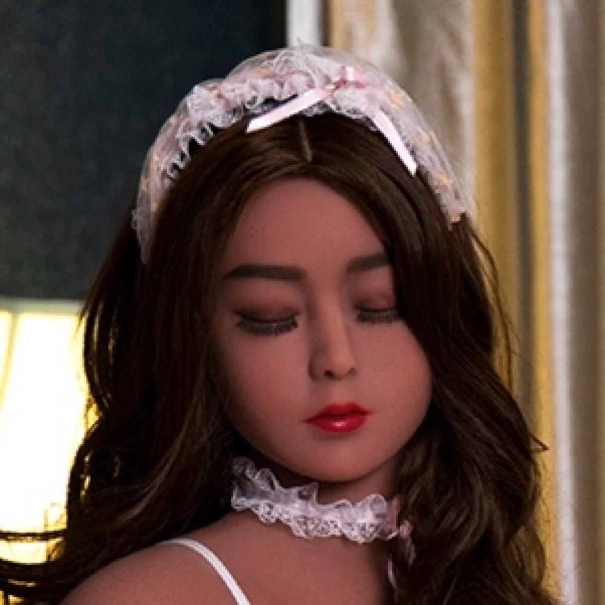 Firedoll - Georgina - Sex Doll Head - M16 Compatible - Light-Tan - Lucidtoys