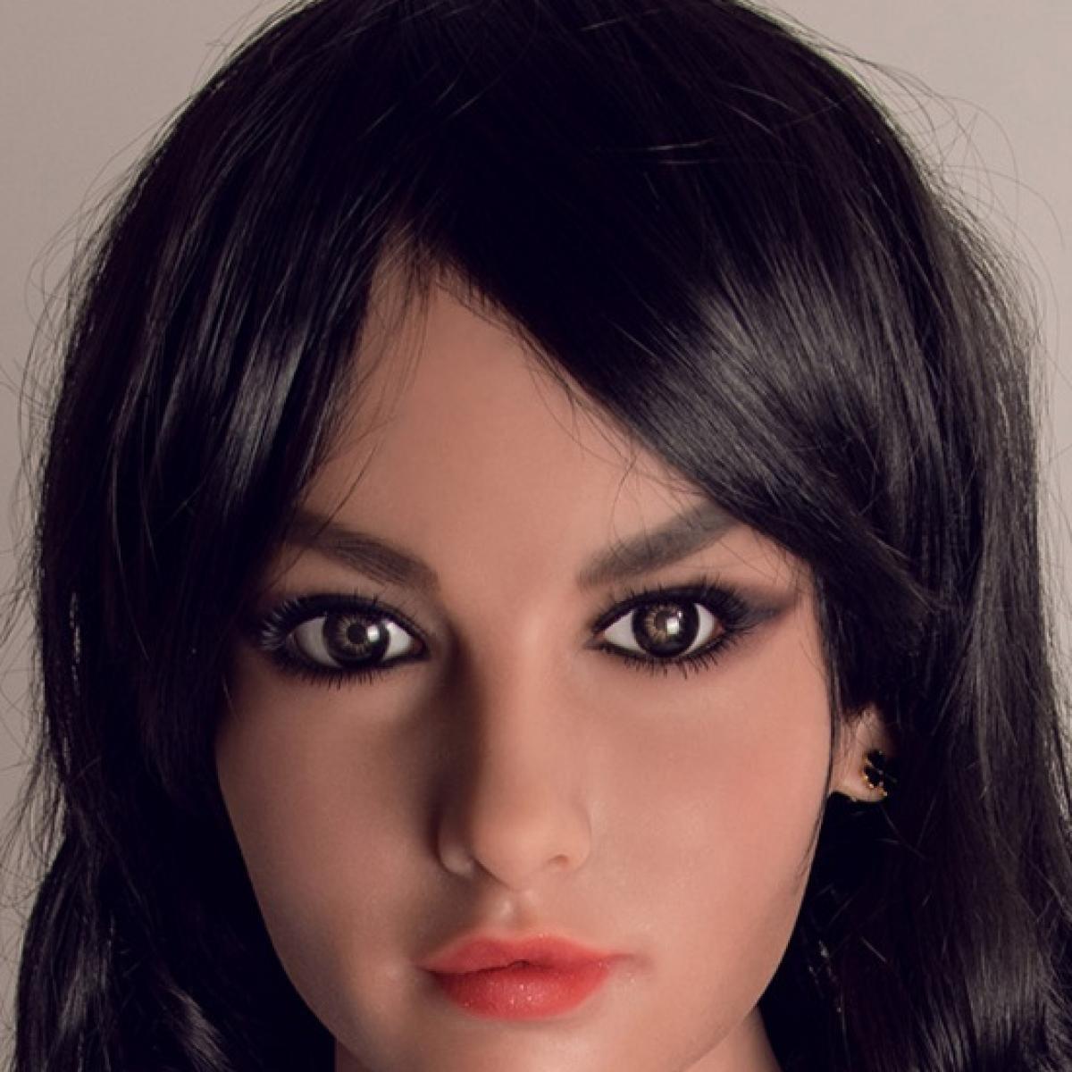 Firedoll - Annisa- Sex Doll Head - M16 Compatible - Light Tan - Lucidtoys
