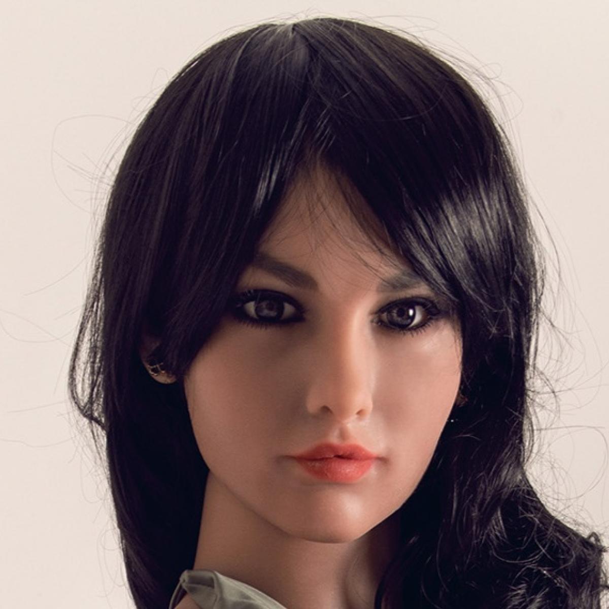 Firedoll - Annisa- Sex Doll Head - M16 Compatible - Light Tan - Lucidtoys
